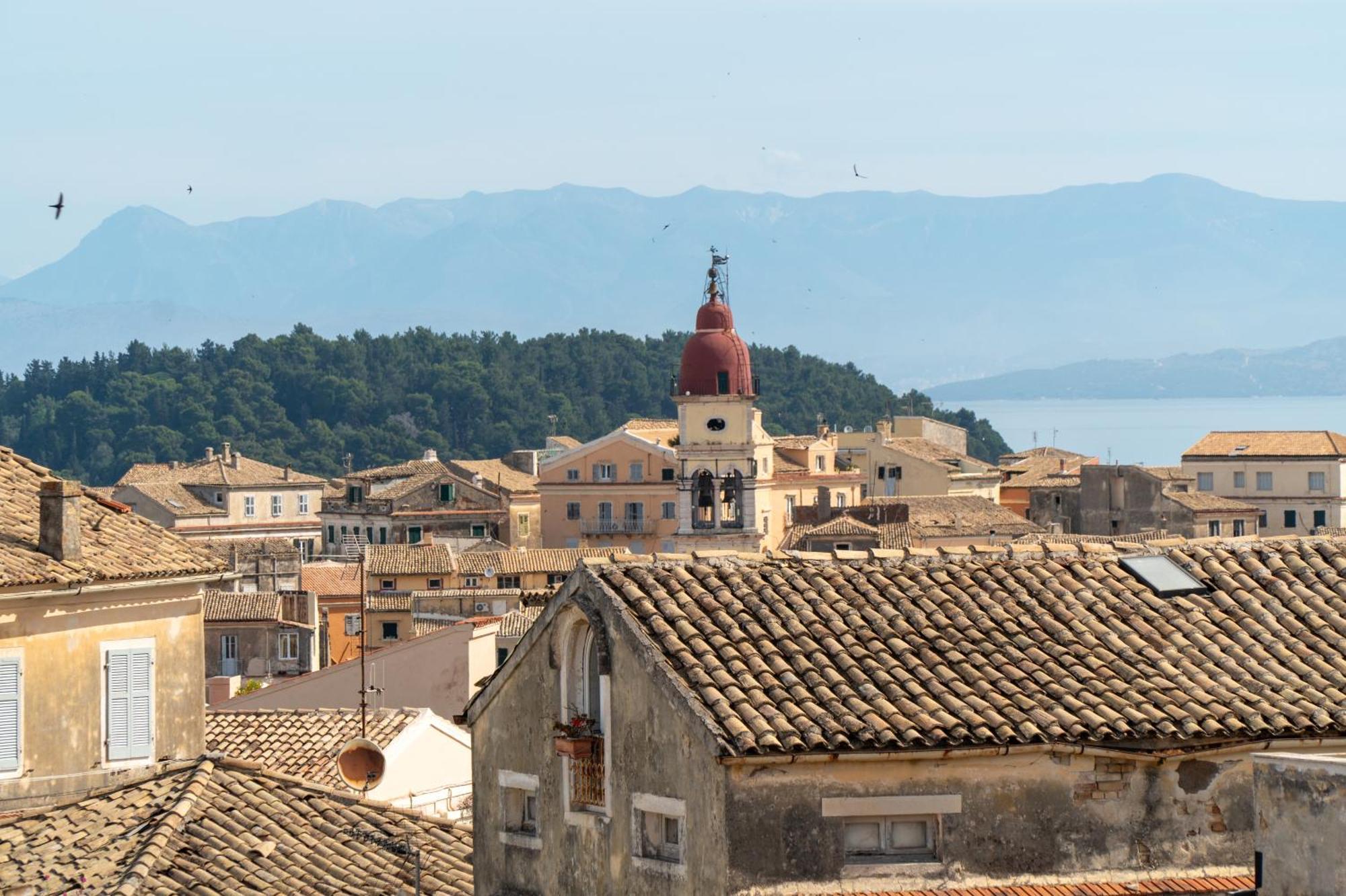 Corfu Panoramic View All The City Exterior foto