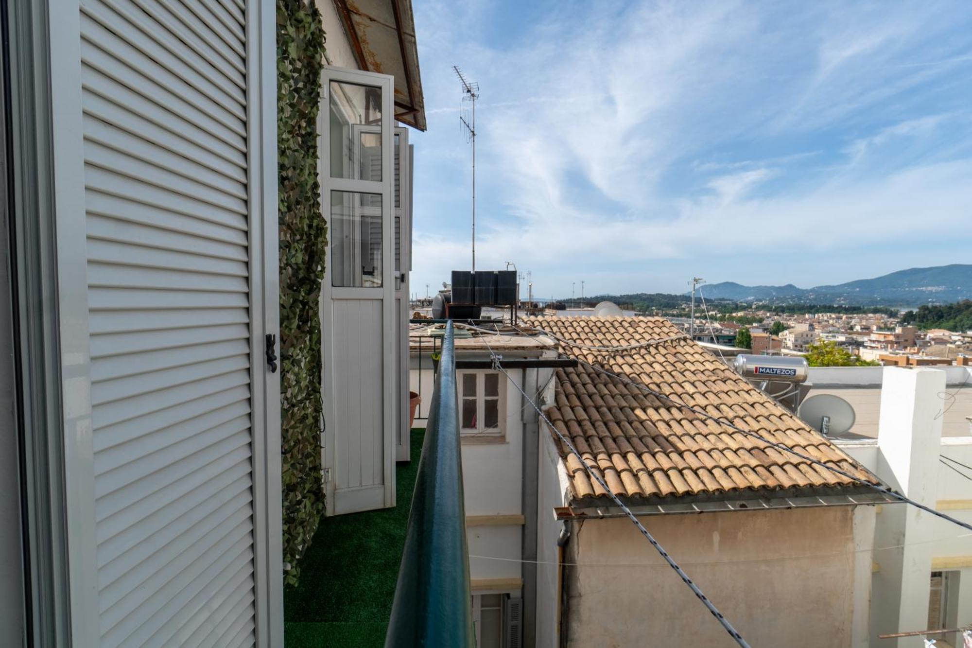 Corfu Panoramic View All The City Exterior foto